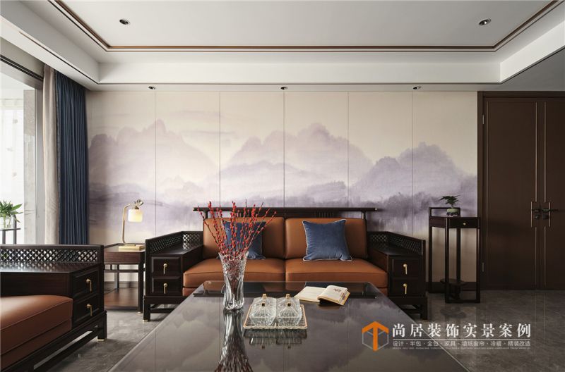 中冶盛世濱江丨145平丨新中式風(fēng)格